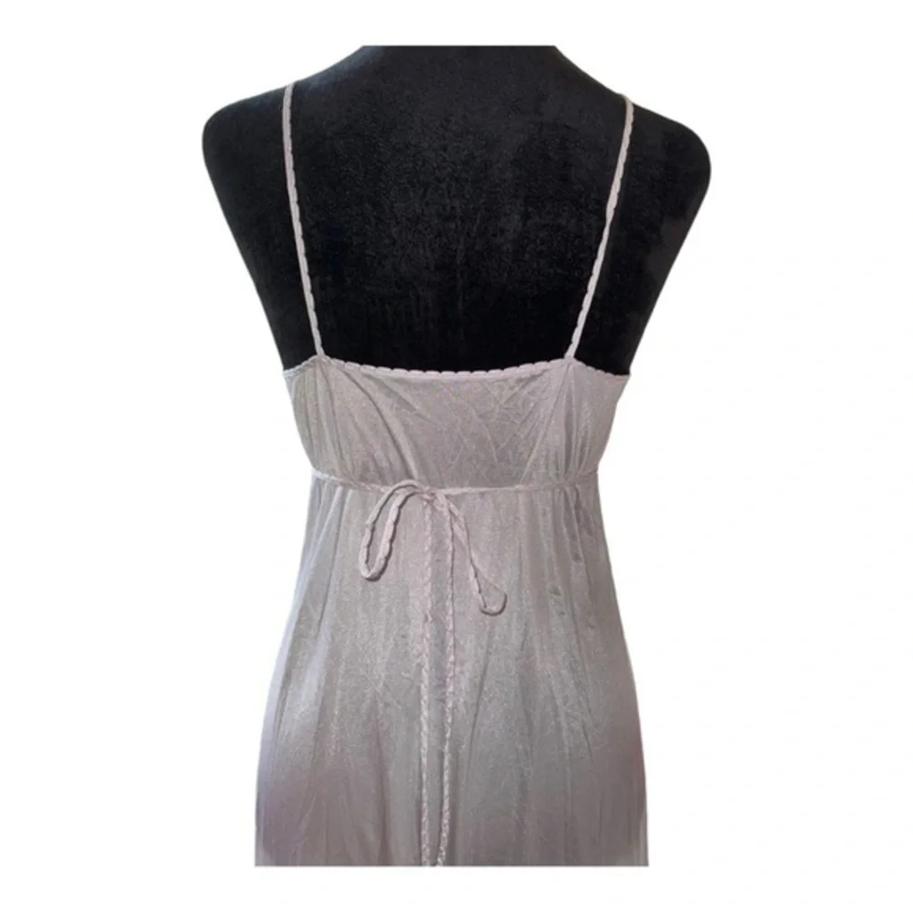 Vintage Gossard Ivory Lace‎ Nylon Nightgown size Small
